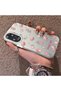 Oppo A60 Compatible Silicone Edge Hard Back Case Floral Patterned Lover Couple Phone Case - 2