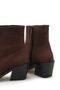 Women's Valore Short Heeled Boots - Brown-Suede - 5