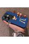Infinix Hot 40I Compatible Silicone Edge Hard Back Case Konan Patterned Couple Phone Case - 2