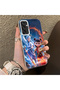 For Samsung Galaxy M15 Compatible Silicone Edge Hard Back Case Nezha Patterned Lover Couple Phone Case - 3