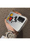 Samsung Galaxy A54 Compatible Silicone Edge Hard Back Case Mickey Patterned Couple Phone Case - 4