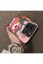 Redmi Note 14 4g Compatible Silicone Edge Hard Back Case Lotso Patterned Lovers Couple Phone Case - 4