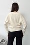 Women's Double-Breasted Collar Detailed Cardigan Tan - 27K 2655 - 5