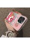 iPhone 16 Pro Compatible Silicone Edge Hard Back Case Lotso Patterned Couple Phone Case - 4