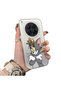 Tecno Camon 40 Premier 5g Compatible Silicone Edge Hard Back Case Mouse Patterned Couple Phone Case