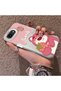 iPhone 16E Compatible Silicone Edge Hard Back Case Lotso Patterned Couple Phone Case - 2