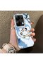Poco M6 Pro 4g Compatible Silicone Edge Hard Back Case Anime Pattern Couple Phone Case - 3
