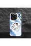Realme 12 Lite Compatible Silicone Edge Hard Back Case Anime Pattern Couple Phone Case - 5