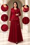 Women's 3-Piece Evening Dress Set Stone Embellished Blazer Jacket with Lace Long Skirt - Single Button Three-Piece Set Stylish Special Occasion Set Event & Engagement Set - 7
