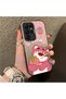 Samsung Galaxy S22 Ultra Compatible Silicone Edge Hard Back Case Lotso Patterned Couple Phone Case - 3