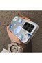 Samsung Galaxy S24 Ultra Compatible Silicone Edge Hard Back Case Sea Star Pattern Phone Case - 4