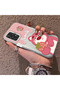 Samsung Galaxy A52 Compatible Silicone Edge Hard Back Case Lotso Patterned Lover Couple Phone Case - 2