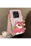 Poco X7 Compatible Silicone Edge Hard Back Case Lotso Patterned Lover Couple Phone Case - 3