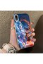 حافظة هاتف من السيليكون متوافقة مع هاتف iPhone XR، حافظة خلفية صلبة من السيليكون بنمط Nezha، حافظة هاتف للزوجين - 3