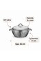 Markiz Granite 7 Piece Cookware Set Gray - 6