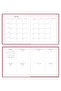 2027 Year Square Weekly Agenda 15X15 cm Hearts - 8