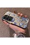 Samsung Galaxy S24 Ultra Compatible Silicone Edge Hard Back Case Shell Patterned Couple Phone Case - 2