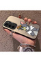 Samsung Galaxy S23 Compatible Silicone Edge Hard Back Case Mouse Patterned Couple Phone Case - 2