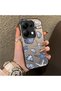 Redmi Note 14S Compatible Silicone Edge Hard Back Case Shell Patterned Couple Phone Case - 3