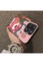 Redmi 12 Compatible Silicone Edge Hard Back Case Lotso Patterned Lover Couple Phone Case - 4