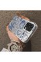 Oppo A6 Pro 5g Compatible Silicone Edge Hard Back Case Shell Patterned Couple Phone Case - 4