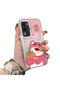 Oppo A5 4g Compatible Silicone Edge Hard Back Case Lotso Patterned Lovers Couple Phone Case