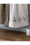 Sauge Set of 2 100% Cotton Kitchen Towels - White/Green - 3