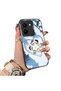 Vivo Y36 5g Compatible Silicone Edge Hard Back Case Anime Pattern Couple Phone Case
