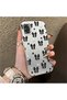 Samsung Galaxy A31 Compatible Stylish Black Bow Full Print Case, Non-Slip Edge, Anti-Fingerprint