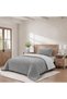 Stripe Comforter | طقم لحاف شتوي فرو مفرد قطعتين