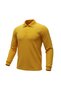 Unisex Yellow Long Sleeve Polo Collar Lacoste T-Shirt - Suitable for School, Primary and Secondary Schools, 100% Cotton - 2