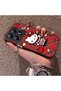 Mi 14t Pro 5g Compatible Silicone Edge Hard Back Case Kitty Pattern Couple Phone Case - 2