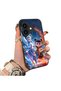 حافظة هاتف من السيليكون متوافقة مع هاتف iPhone 16 Plus، حافظة خلفية صلبة من السيليكون بنمط Nezha للزوجين