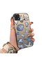 Oppo A15S Compatible Silicone Edge Hard Back Case Shell Patterned Couple Phone Case