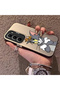 Infinix Hot 60 Pro Plus Compatible Silicone Edge Hard Back Case Mouse Patterned Couple Phone Case - 2
