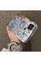 Realme C21Y Compatible Silicone Edge Hard Back Case Shell Patterned Couple Phone Case - 4
