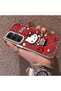 For Samsung Galaxy S24 Fe Compatible Silicone Edge Hard Back Case Kitty Patterned Couple Phone Case - 2