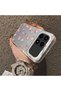 Poco F8 Pro 5g Compatible Silicone Edge Hard Back Case Floral Pattern Couple Phone Case - 4