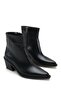 Women's Valore Short Heeled Short Boots - Black-Patent Leather