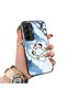 For Samsung Galaxy A35 Compatible Silicone Edge Hard Back Case Anime Patterned Couple Phone Case