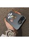 iPhone 16E Compatible Silicone Edge Hard Back Case Mouse Pattern Couple Phone Case - 4