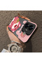 Realme C55 Compatible Silicone Edge Hard Back Case Lotso Patterned Couple Phone Case - 4
