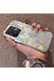 Vivo V60 Compatible Colorful Flower and Butterfly Case, Shock Absorbing Structure, Matte Texture - 2