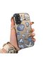Redmi Note 11S Compatible Silicone Edge Hard Back Case Shell Patterned Couple Phone Case