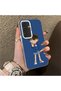 Samsung Galaxy S24 Compatible Silicone Edge Hard Back Case Konan Patterned Couple Phone Case - 3