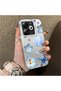 Infinix Hot 40I Compatible Silicone Edge Hard Back Case Sea Star Patterned Phone Case - 3
