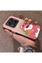 Poco X7 Compatible Silicone Edge Hard Back Case Lotso Patterned Lover Couple Phone Case - 2