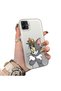 Samsung Galaxy A04E Compatible Silicone Edge Hard Back Case Mouse Patterned Couple Phone Case