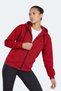 Flores Women's Hooded Burgundy Sweatshirt - 6