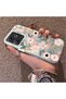 Realme C63 4G/C61 Compatible Pink Spring Flower and Green Leaf Pattern Phone Case, Impact Protection - 2